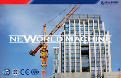 China QTZ63 600 KN . M 140m Construction Tower Crane Portable High Rise for sale