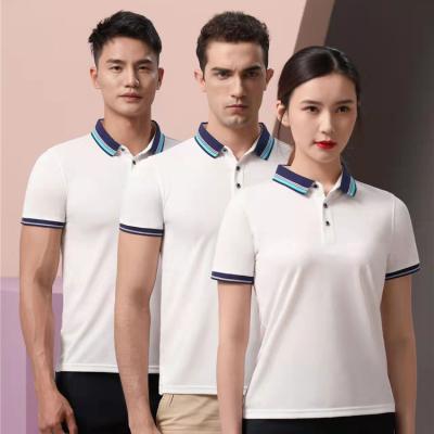 China Anti-wrinkle good quality short sleeve polo T-shirts unisex summer sublimated polyester polo shirts for sale