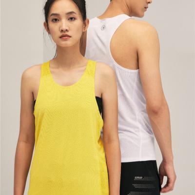 China Factory Direct Anti-Wrinkle Sports Shirts Summer Polyester Casual Gym Men's Sleeveless Shirt for sale