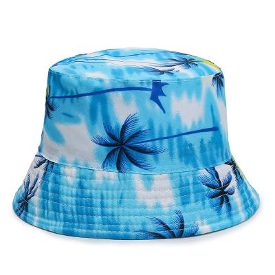 China Comfortable Women Man Women Designer Embroidery Custom Logo Cotton Plain Double Side Double Side Summer Fisherman Bucket Hat Reversible Bucket Hat for sale