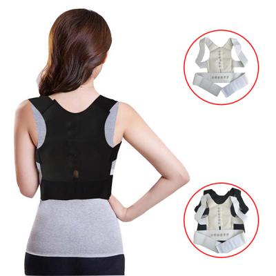 China Adjustable Back Pain Relief Good Quality Support Posture Corrector Clavicle Back Brace Improve Posture Back Support for sale