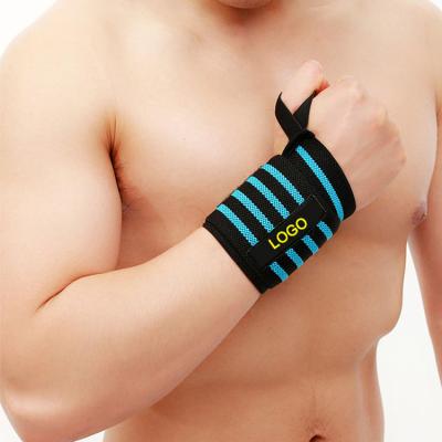 China Breathable Weightlifting Accessory Customized Power Wrist Lifting Wraps for sale