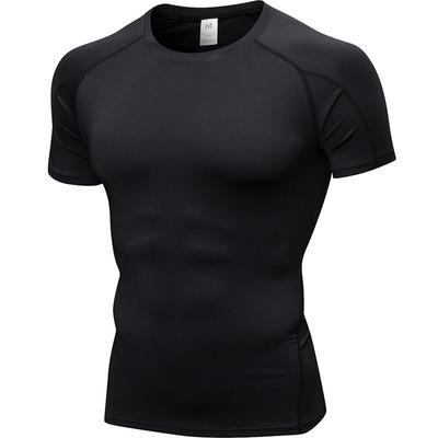 China High Quality QUICK DRY Running T-shirt Fitness Shirt Quick Dry Workout Exercise Clothes Shirts Tops for sale