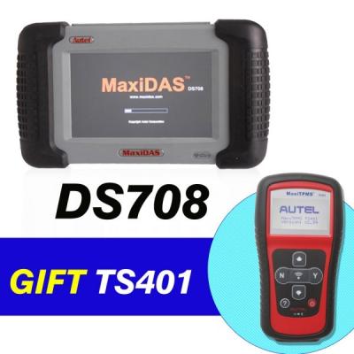 中国 マスター X431 Autel MaxiDAS DS708 がギフトとして MaxiTPMS TS401 を得る進水を再版して下さい 販売のため