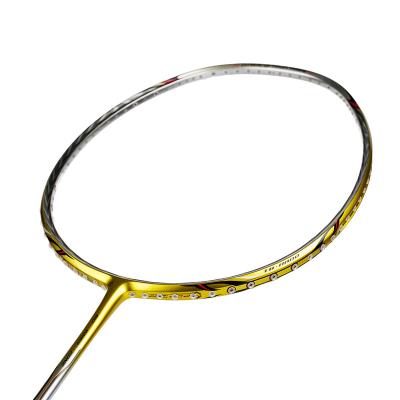 China Playing Sound Carbon Fiber Professional Badminton Racket: Ultra-Light, High Quality, and Perfectly Balanced at 32 lbs 4U/5U for sale