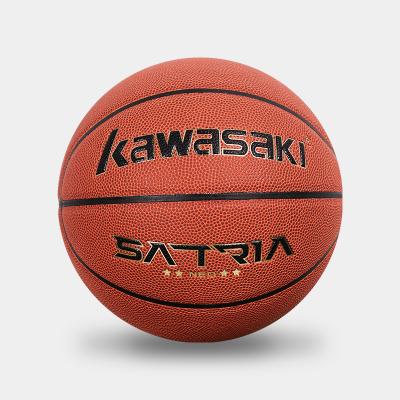 China Basketball Match Training Custom Logo Professional Official Size 7 Pu Leather Basketball Pelota Official Basket Ball For Youth OEM ODM  Match Indoor for sale