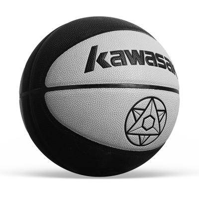 China Basketball Match Training On Sale Brown Pu Basketball PU Kids Basketball Racing Balls Basketball for sale