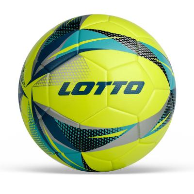 China For Match or Competition World's Popular Thermal Bonded Soccer Ball: Hot Selling TPU Laminated Official Size Customized Football for sale