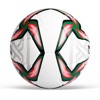 China For Match or Competition High Quality Thermal Bonded PU Soccer Ball Official League Size 5 for Adult Training and Matches for sale