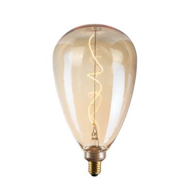 China 2700K Filament Dimmable 4W Luxury Soft Warm White Light Bulb Led Lamp Bulb E27 LED Filament Lamp for sale