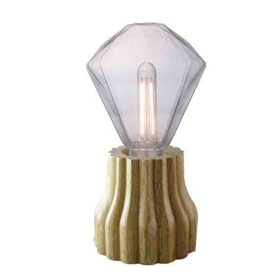 China Modern European Style Living Room Table Lamps Bedside Table Lamps Wooden Reading Lights for sale