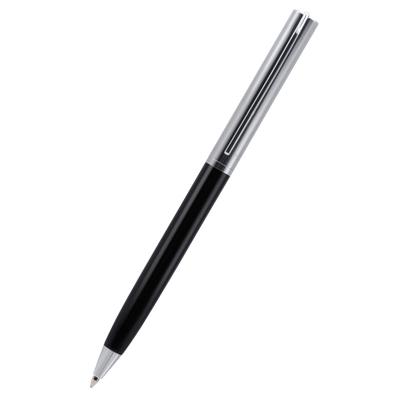 China office & School Pen Shanghai Lingmo High Quality Stylish Simple Slim Logo Ball Pens OEM for sale