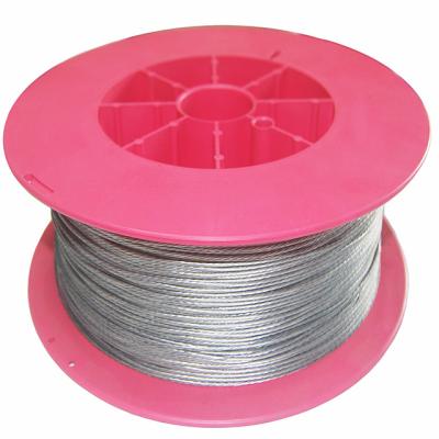 China Easily Assembled NO Rust High Stranded 2.0mm 1000meter Stranded Aluminum Electric Fence Wire Strong Aluminum China Manufacturer for sale