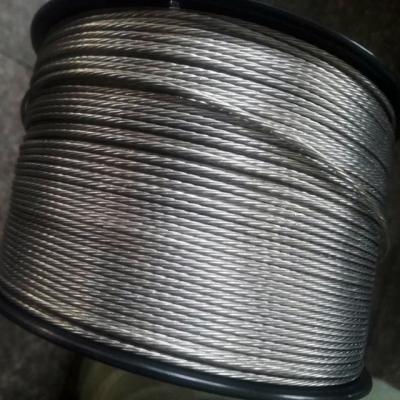 China Low resistance-< 0.02 n/m from china zhejiang factory for farm or house fence 1.8mm 400m/500m coil multi stranded aluminum electric fence wire for sale