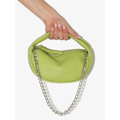 China Others Fashion Pleated Soft PU Leather Single Shoulder Bag Women Chain Clutch Thick Dumpling Shape Messenger Solid Color Cloud Handbag for sale