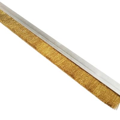 China Industrial Corrosion Resistant Conductive Crimped Washer Wire Strip Copper Brass Brush for sale