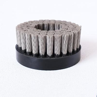 China 2022 Industrial Deburring Disc Deburring Abrasive Filament Turbo Disc Brush For Polishing And Grinding for sale