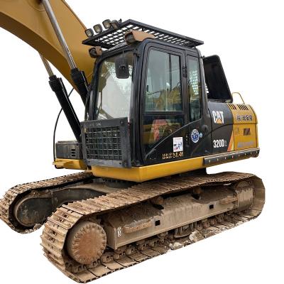 China USED ​​Construction Equipment Caterpillar 320D-2 Earth Mobile Excavator CAT 320B 320C High Quality Second Hand Excavator in running 1.2M; ³ for sale