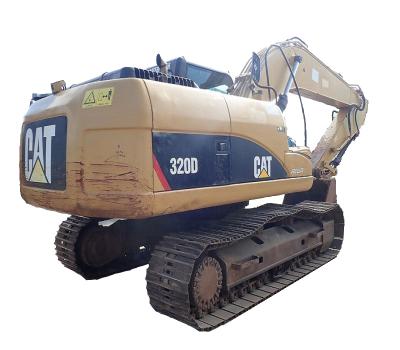 China USED ​​Construction Equipment Caterpillar 320D-2 Earth Mobile Excavator CAT 320B 320C High Quality Second Hand Excavator in running 1.2M; ³ for sale