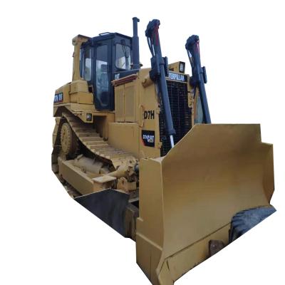 China Machinery repair shops high performance bulldozer second hand cat brand D7H used crawler bulldozer crawler d7 for sale