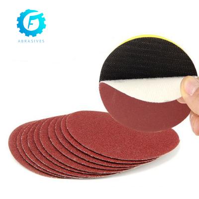 China 130 Mm 16 Grit Sand Disc 3000 Grit Sand Paper Sand Disc Wood Disc for sale