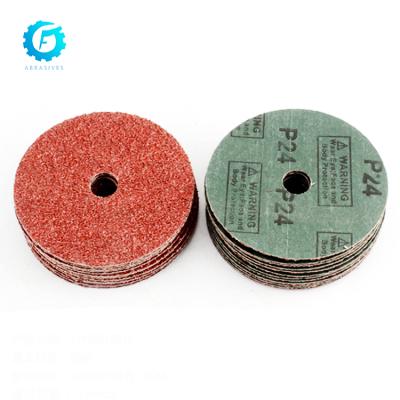 China Wood/Metal/Stainless Steel/Welding Grinding Metal Abrasive Grinding Wheel, Resin Fiber Ceramic Disc 5 Inch, 60-120 Grit for sale