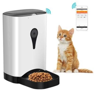 China Automatic Automatic Timed Food Delivery Bowl Dog Cat Feeder Intelligent Pet Food Feeder for sale