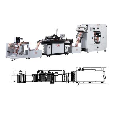 China Garment Shops Micro Servo Registration Screen Printing Machine Screen Printer Label Printer Roll To Roll Machine Digital Printing for sale