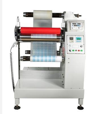 China Automatic Printing Industry Label Rewinding Machine With Rotary Knives for sale