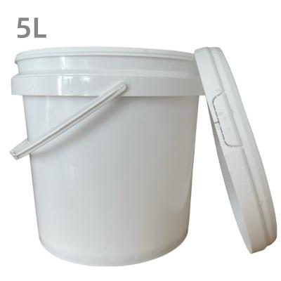 China Recycle 5 gallon emmer met deksel Custom logo 1 liter 5 liter 20 liter plastic emmer Te koop