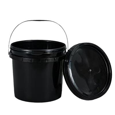 China Transparent Accessories Buckets Lid and Handle for 1-5L Food Safe Plastic Bucket Yogurt Dairy Pail for sale