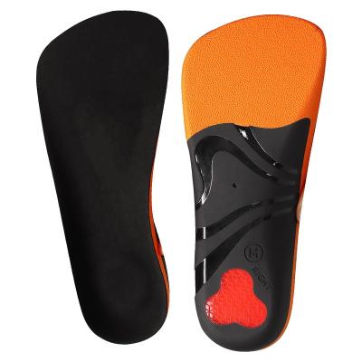 China Sports Arch Support Orthotic Insole Manufacturers Relieve Flat Foot Pedicure Orthopedic Sports Plantar Fasciitis Insoles for sale