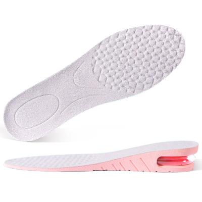 China PVC Comfortable Breathable Air Environment Larger Cushion Shoes Insoles 4 Layer Height Increase Insole Size - Buy Height Increasing Insoles for sale