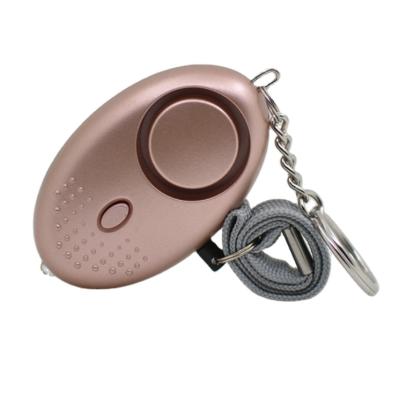 China ABS trigger security alarm self defense safesound personal alarm key chain defense security alarm for sale