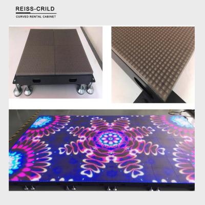 China Alta frecuencia de actualización representación suave y clara de Dance Floor iluminado LED de color en venta