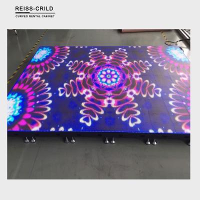 China La alta pantalla LED de Dance Floor de la confiabilidad, LED Dance Floor artesona resistencia de choque fuerte en venta