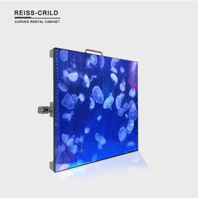 China Slim Cabinet Body P5 Indoor Rental LED Display , Customized Available Suitable For Stage Activities for sale