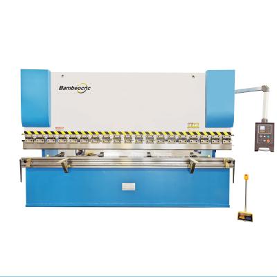 China Building Material Stores Metal Steel Sheet Plate Bending Machine 80Tx4000 NC Hydraulic Press Brake For Metal Working for sale