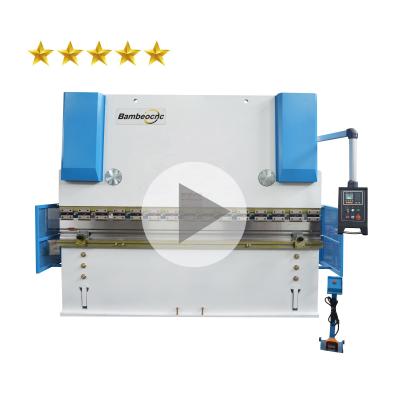 China Building material stores WC67Y-100t3200 hydraulic press brake NC press brake for plate bending for sale