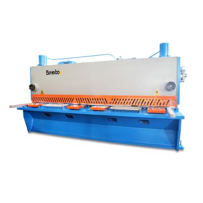 China Building material stores QC12Y 4*3200 mm CNC guillotine shear, steel plate guillotine shear, manual shear machine for sale