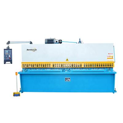 China Building Material Stores QC12K 4x4000 Hydraulic Swing Beam Shear Machine for Metal Plate Cutting for sale