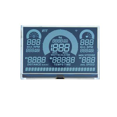 China 5.48 Inch Viewing Angle Blue Transflective Stn Film LCD Display 12 Hours Outdoor Energy Saving Energy Saving Power Supply for sale