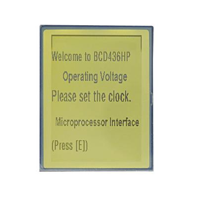 China Water Meter / Thermostat / Other Newcomer Meters 3.05 Inch LCD Display Panel 192*160 Pixel Square LCD Show LCD Display FSTN liquids for sale