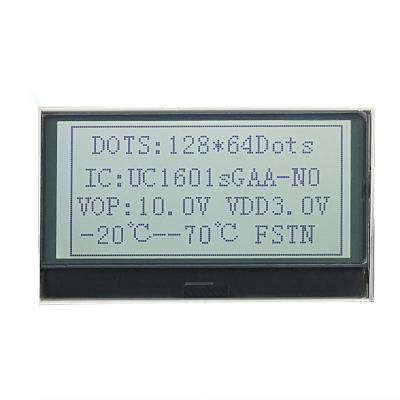 China Water Meter / Thermostat / Other Meters 3.3 Inch 128*64 Dot Matrix Transmissive Ffstn Lcd Display Fit For Water Meter for sale