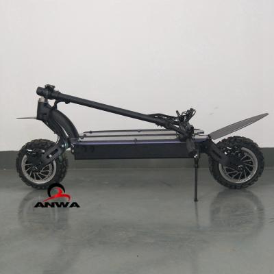 China Foldable Electric Scooter Adult 60V2800W Dual Motor 135*45*34cm Dual Suspension for sale