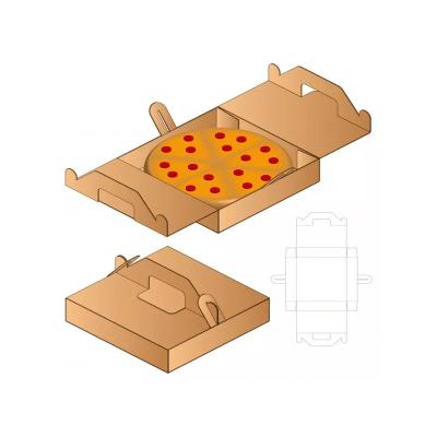 China Hotels Fast Delivery Pizza Cardboard Box Making Machine New Professional Machine-Making-Pizza-Boxes for sale