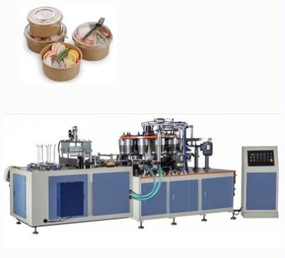 China Garment Shops Degradable Disposable Paper Lunch Bowl Forming Machine Fully Automatic for sale