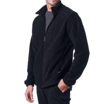 China China Factory Men's Full Zipper Breathable Fleece Jacket Lightweight Warm Zipper Coat for sale