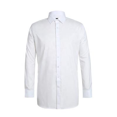 China Airline stewardess uniform shirt men's STEWAR shirt custom CVC fabric for AIRLINE HOSTESS for men for sale