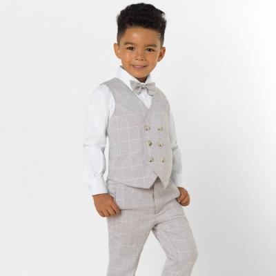 China Fashion Toddler Clothing Anti-Shrink Agile Boys Suits Cloth Canvas Suits For Boys Wedding for sale